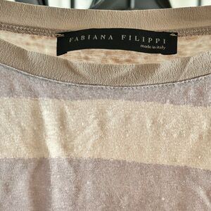 Fabiana filippi mixed media shirt